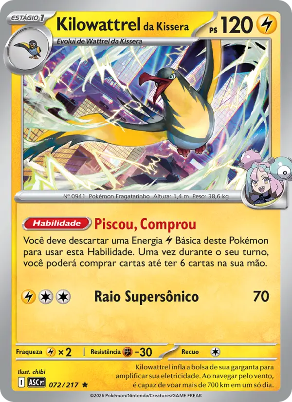 Kilowattrel da Kissera
