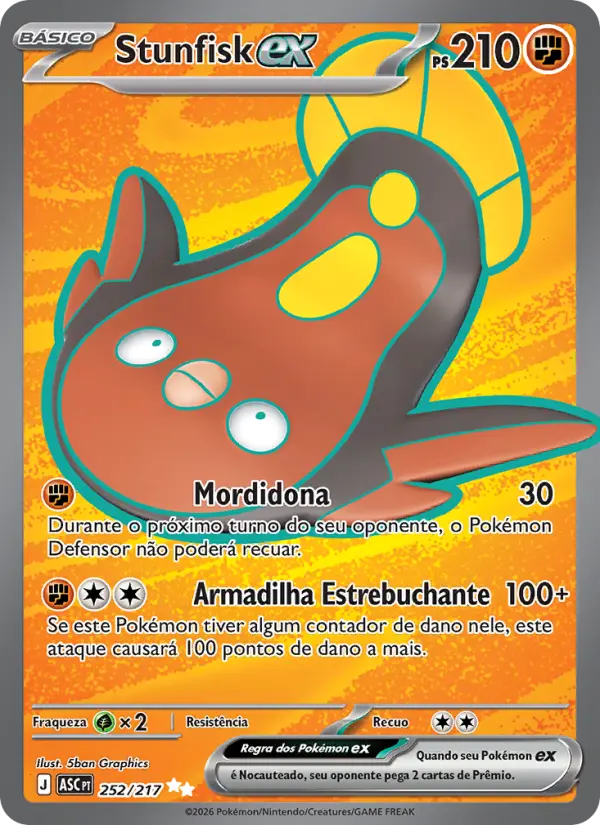 Stunfisk ex 252/217