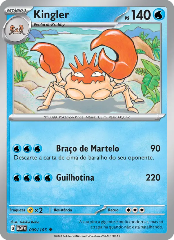Kingler 099/165