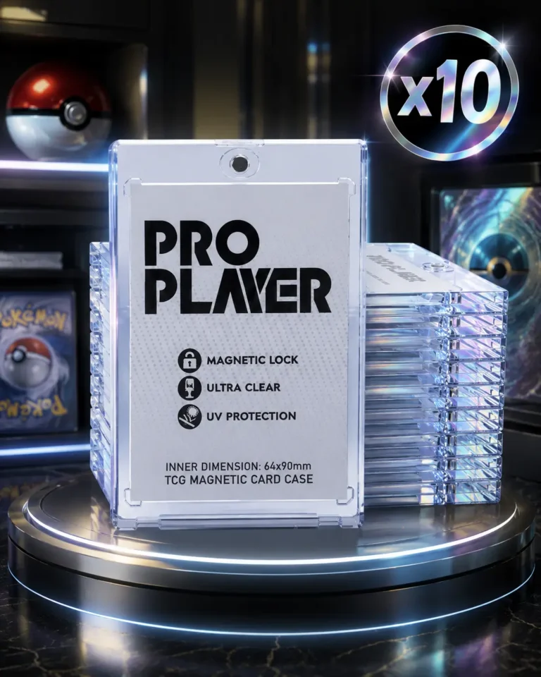 top loader 10 unidades pokemon tcg pro player transparente 2