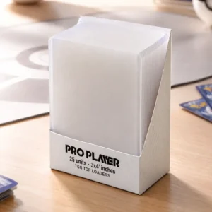 top-loader-pokemon-pro-player-transparente-25-unidades